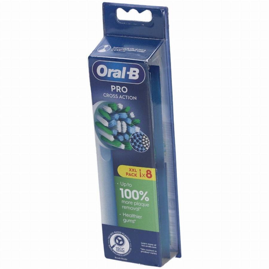 OralB Refill Eb50 Xf Cross Action 8Ct 8 Tandenborstel
