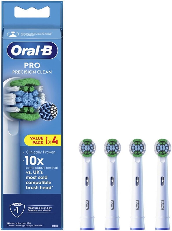 Oral-B Pro Precision Clean Wit (4 stuks)
