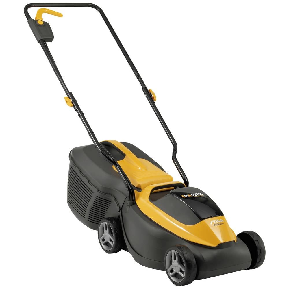 STIGA Collector 132e Accu-grasmaaier Accu Instelbare maaihoogte, Incl. accu, Incl. oplader 20 V Snijbreedte max. 30 cm Geschikt voor Gazons tot 150 m²