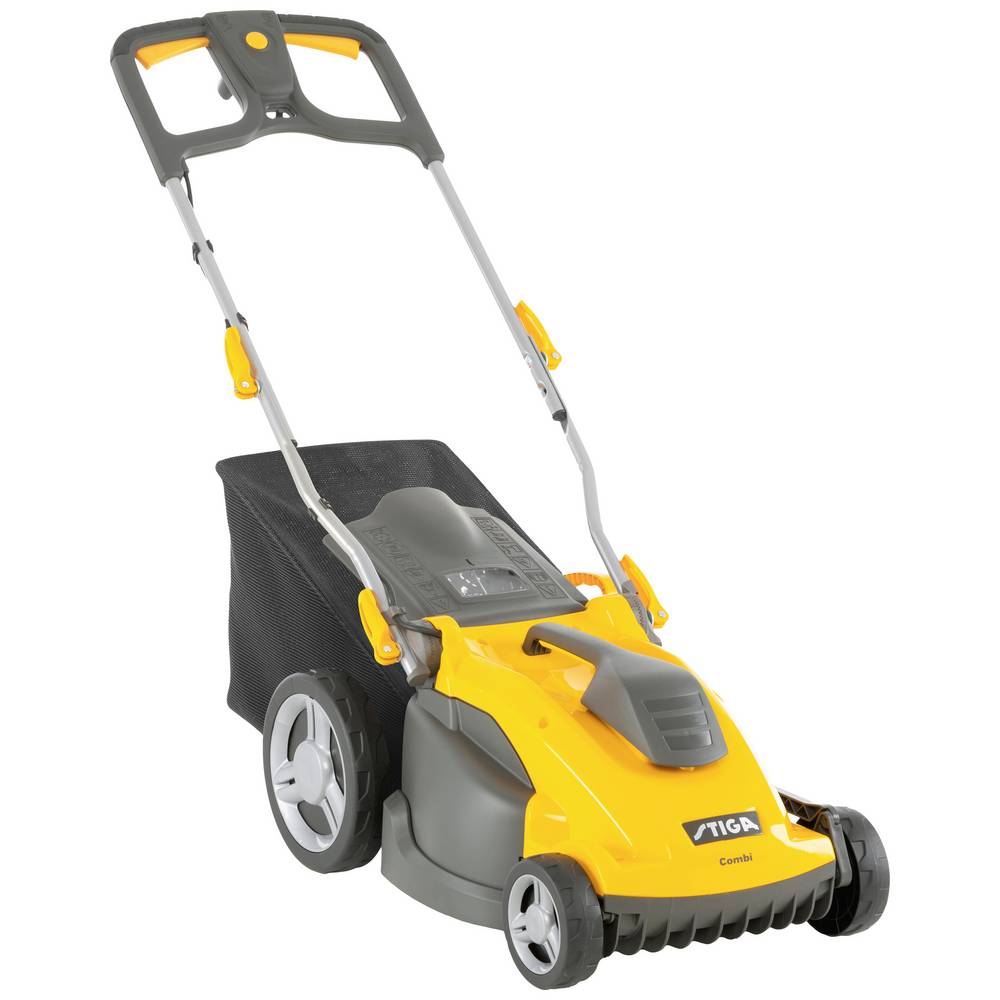 STIGA COMBI 340c Grasmaaier Elektrisch Mulchfunctie 1600 W Snijbreedte max. 38 cm Geschikt voor Gazons tot 600 m²