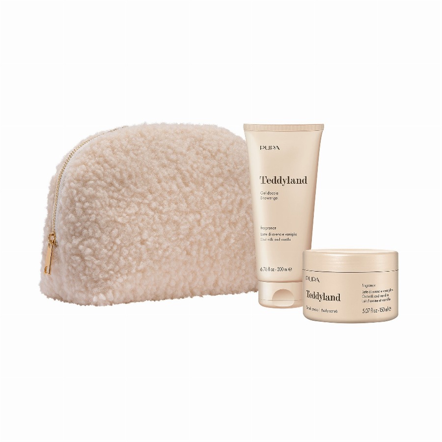 Pupa Teddy Douchegel + Scrub Avena Vaniglia 150