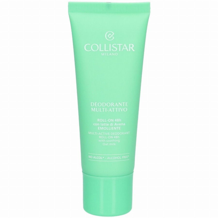 Collistar Multi-Active Deodorant Roll-On 48H With Soothing Oat Milk, Alcohol Free 75 Crème