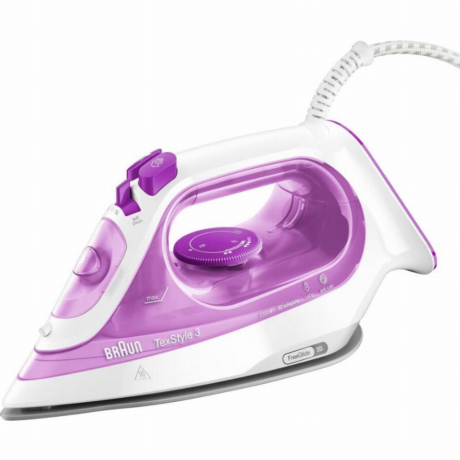 Braun SI 3030 PU 0127405000 Stoomstrijkijzer 2300 W Violet