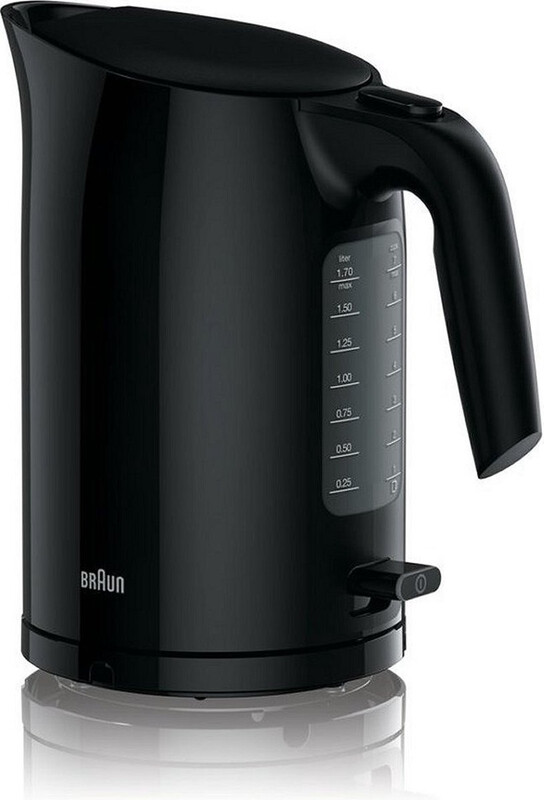 BRAUN PurEase WK 3100 Elektrische Waterkoker Zwart 1.7 L 2200 W