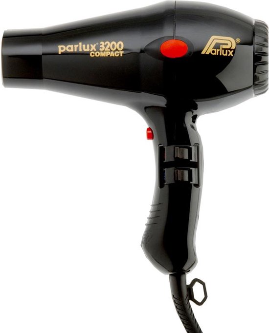 Parlux 3200 Compact Haardroger zwart