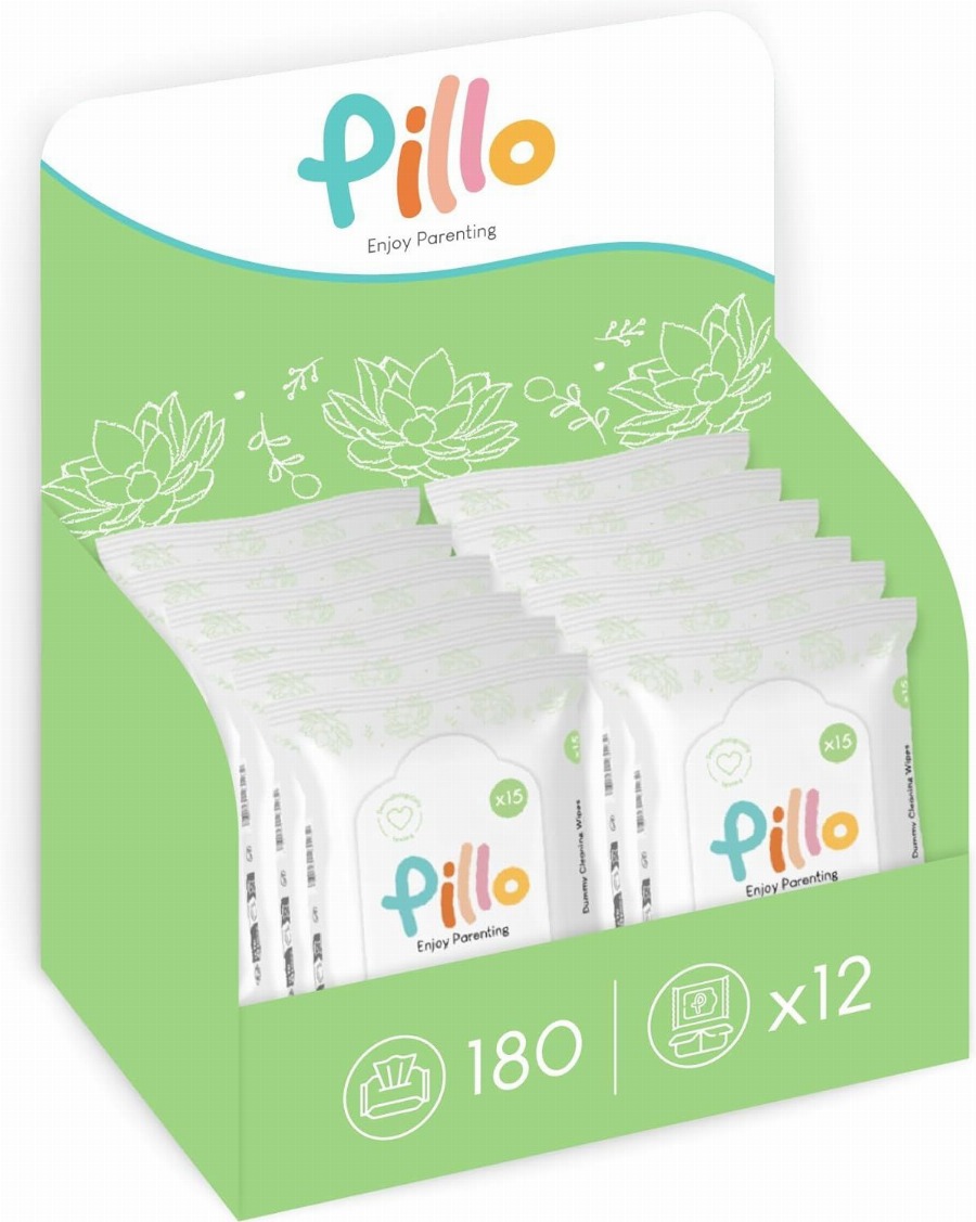 Pillo Vochtige Doekjes Fopspeenreiniger 1