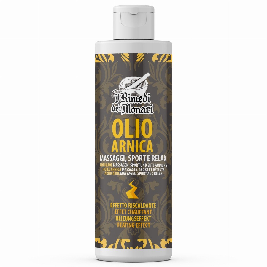 IRIMEDIDEIMONACI Arnica Olie voor Massage, Sport en Ontspanning 250 Massage-olie