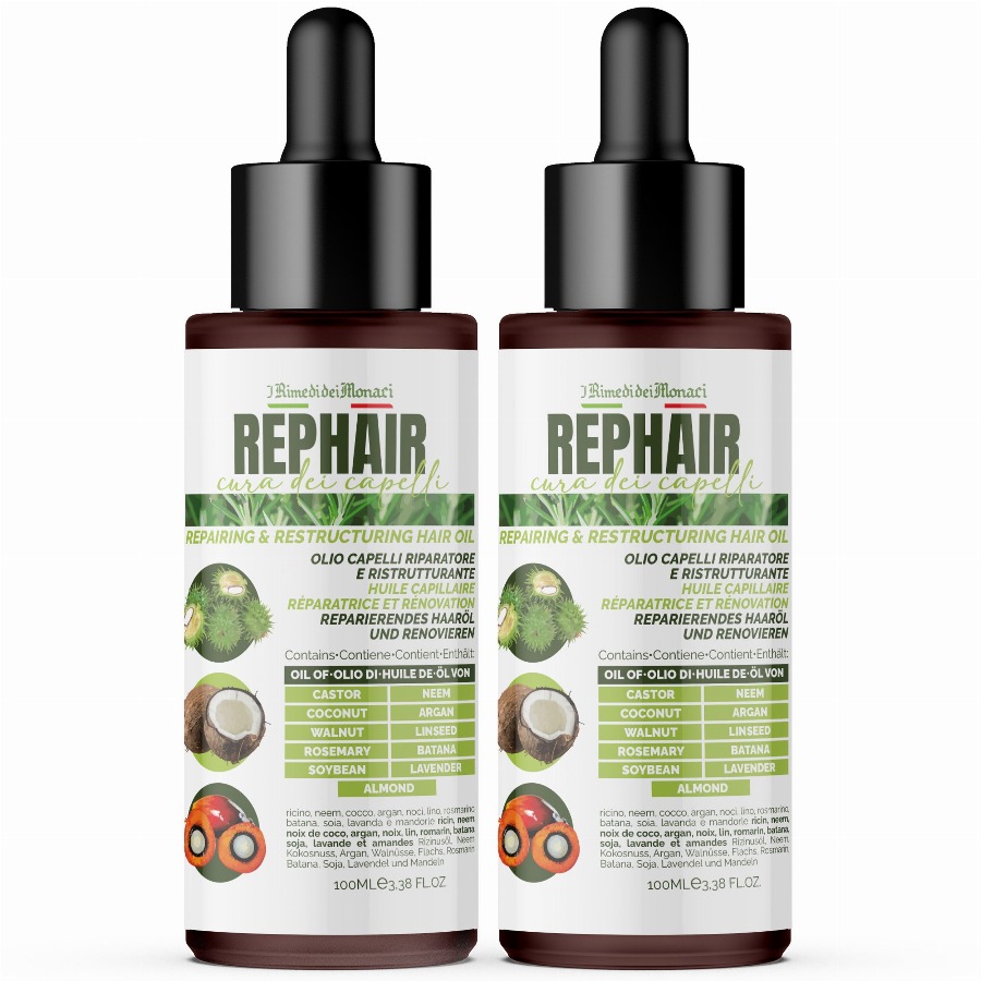 IRIMEDIDEIMONACI Rehair Haarherstellende Olie 2x100