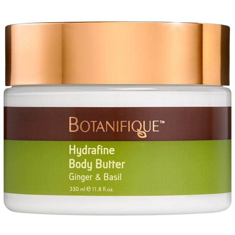BOTANIFIQUE – Hydrafine lichaamsboter Verzorging droge huid Shea, cacao, gember & basilicum 350