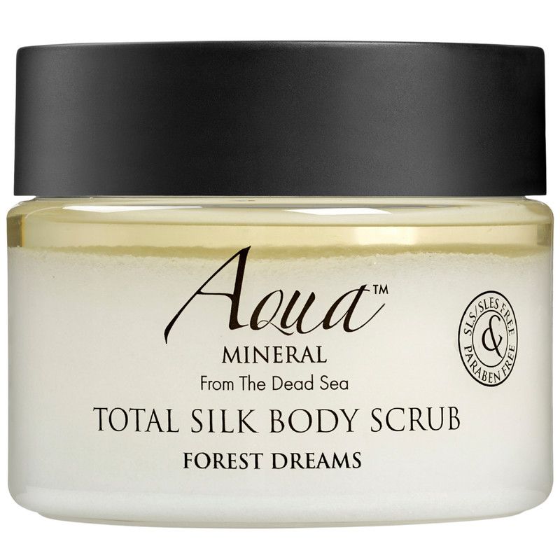 AQUAMINERAL - Total Silk Bodyscrub Forest Dreams Dode Zeezout, Amandel-, Argan- & Druivenpitolie 475