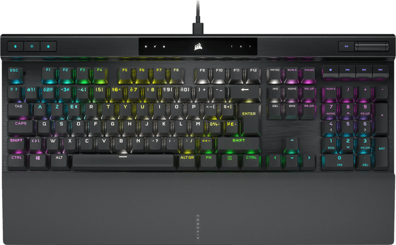 Corsair K70 RGB PRO Gaming Toetsenbord Cherry MX Red Azerty