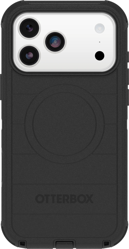 OtterBox Defender Pro iPhone 17 Pro Max Back Cover met MagSafe Magneet Zwart