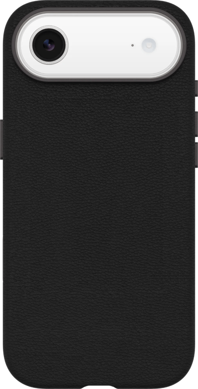 OtterBox Symmetry iPhone Air Back Cover met MagSafe Magneet Leer Zwart