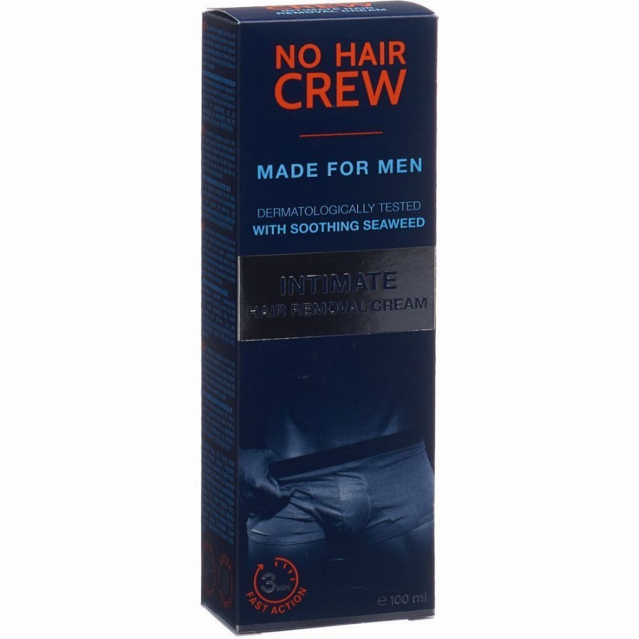 NO HAIR CREW | Ontharingscrème voor intieme zones mannen 100 Crème