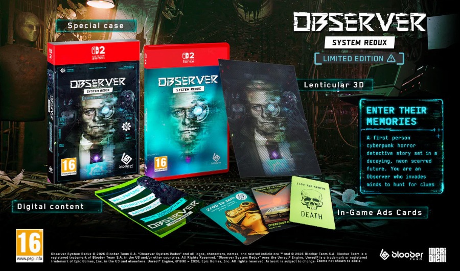 Observer: System Redux Limited Edition