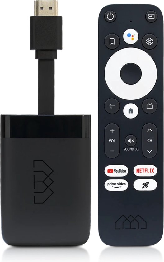 HOMATICS Dongle R - Google Mediaplayer 4K UHD - ChromeCast - Android TV 14