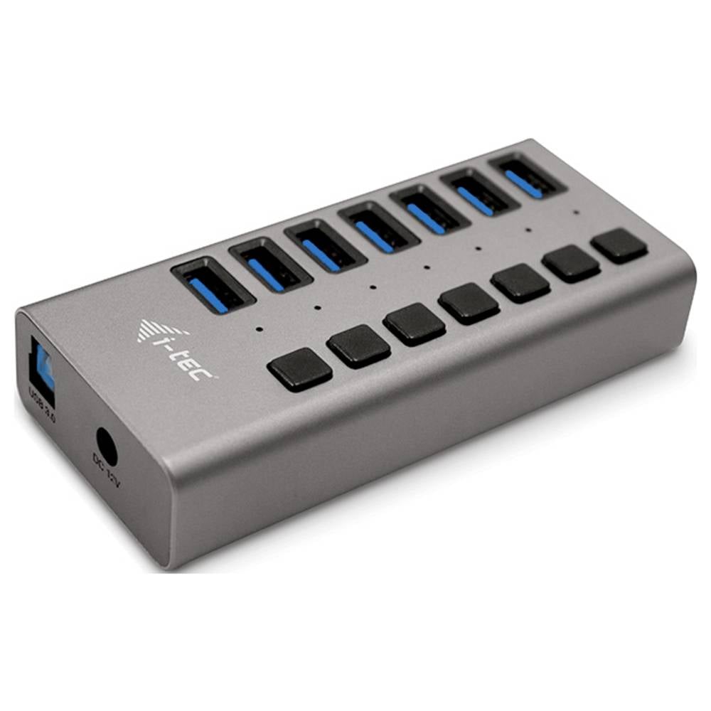 i-tec I-TEC USB 3.0 Charging HUB 7 Port U3CHARGEHUB7 USB-hub 7 poorten USB-A USB 3.0 5 GBit/s Grijs