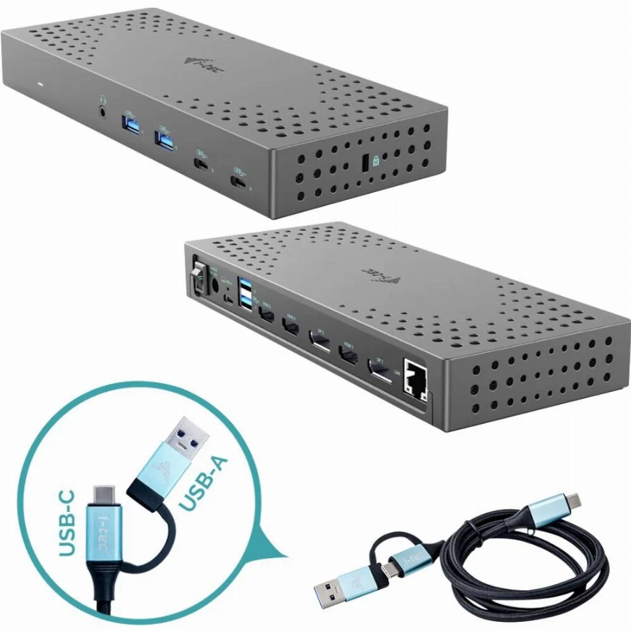 i-tec Triple 4K Docking Station 100W