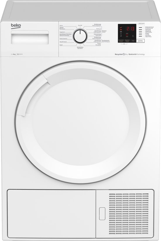 Beko DH8733GA01 - RecycledDry™ - Warmtepomp droogkast - NL/FR