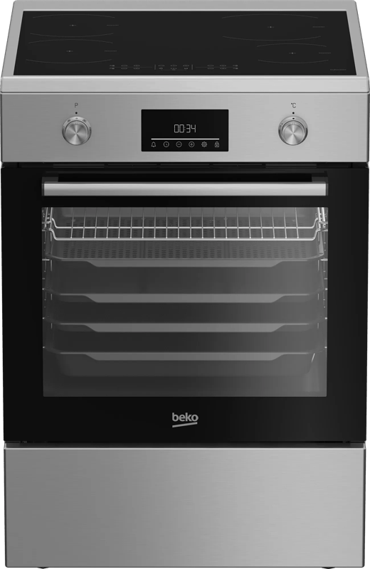 Beko Fbma6930gx – Aeroperfect Fornuis Inductie 3-fasen (perilex) Breedte 60 Cm