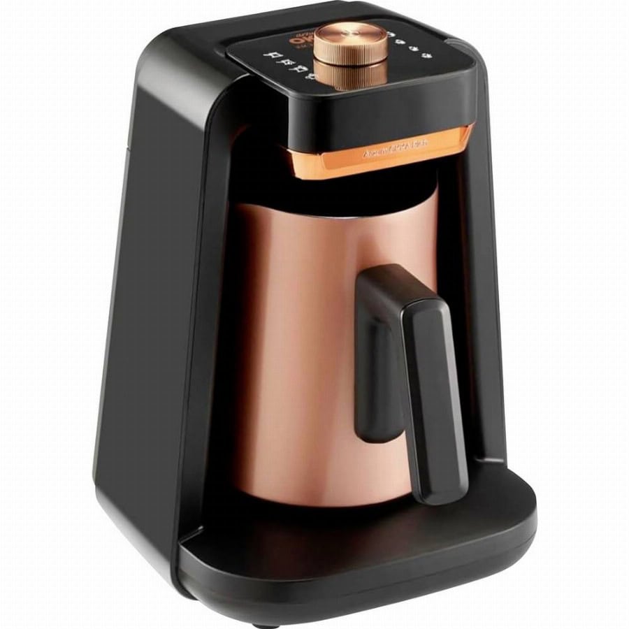 arzum ESPRESSOKANNE mit MILCHAUFSCHÄUMER Koffiezetapparaat Brons Capaciteit koppen: 5 Met automatische melkopschuimer