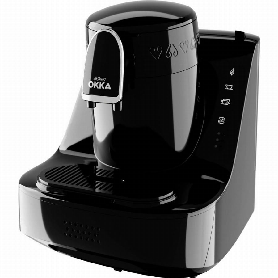 arzum OKKA ELIT Mokka-koffieautomaat Zwart, Chroom Capaciteit koppen: 2 One Touch