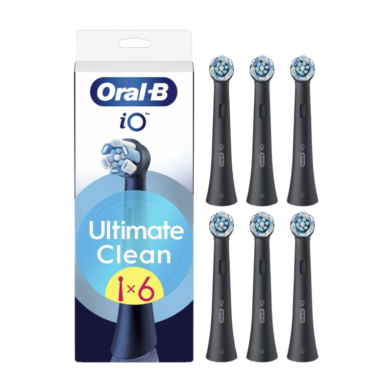 Oral-B iO Ultimate Clean Zwart (6 stuks)