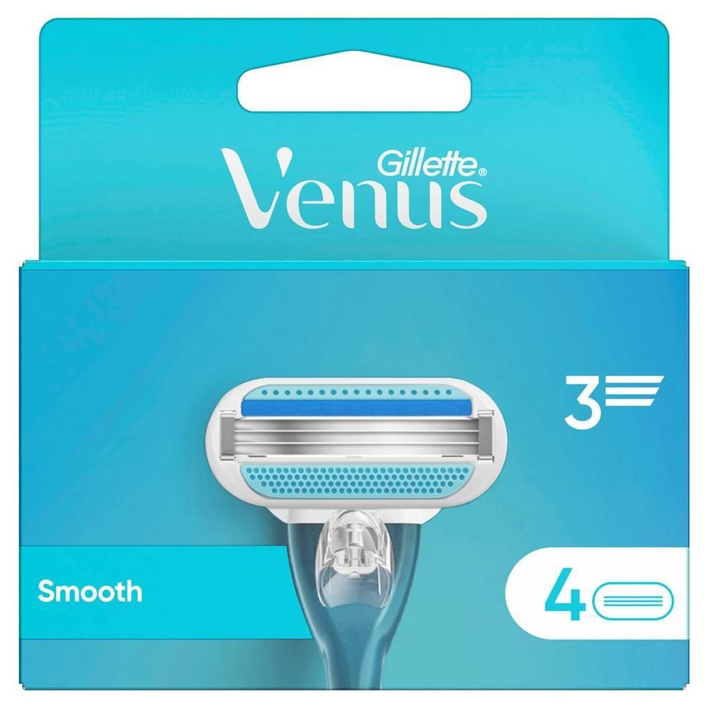 Gillette Venus Smooth scheermesjes, 4 stuks Apparaat