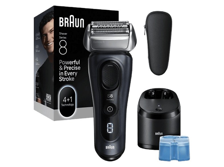 Braun Scheerapparaat 8663cc Grijs