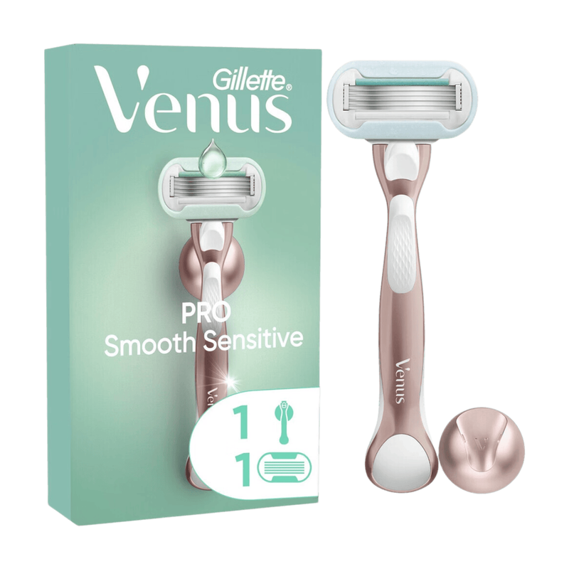Gillette Venus Pro Smooth Sensitive scheermes met 5 mesjes + 1 navulling Overige