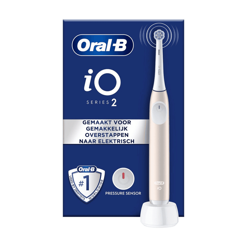 Oral-B iO2 Elektrische Tandenborstel - Calm Pink - 1 stuk