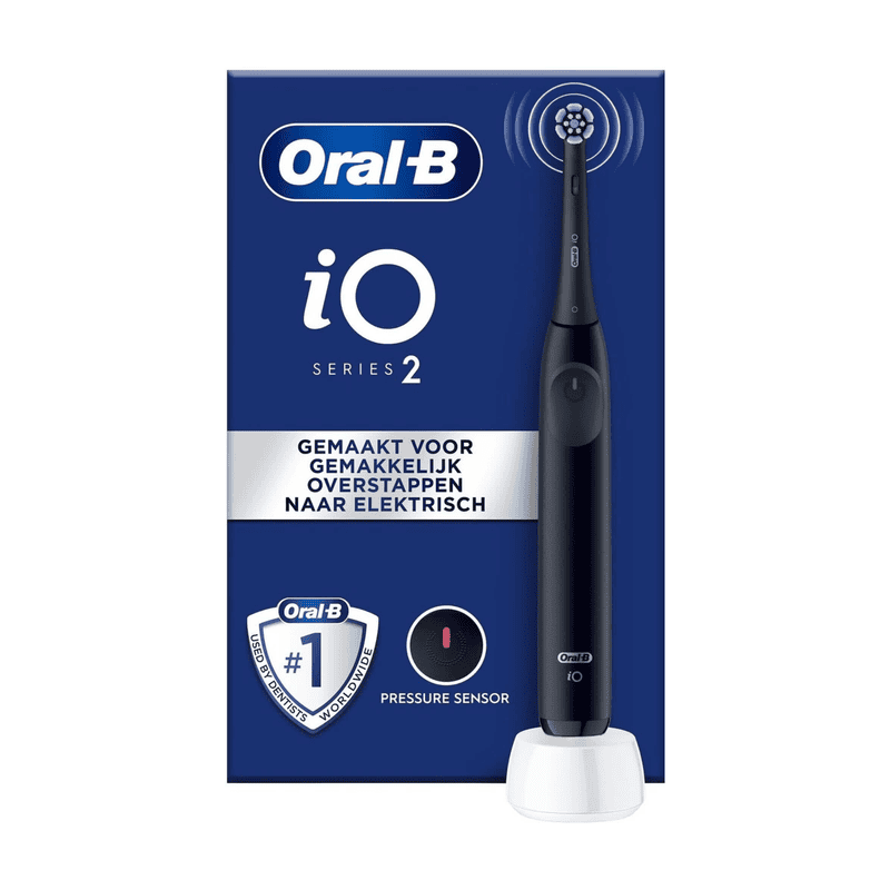 Oral-B iO2 Elektrische Tandenborstel - Night Black - 1 stuk