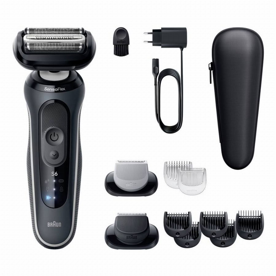 Braun Series 6 62-G1650s 8700216645362 Folie-scheerapparaat Zwart