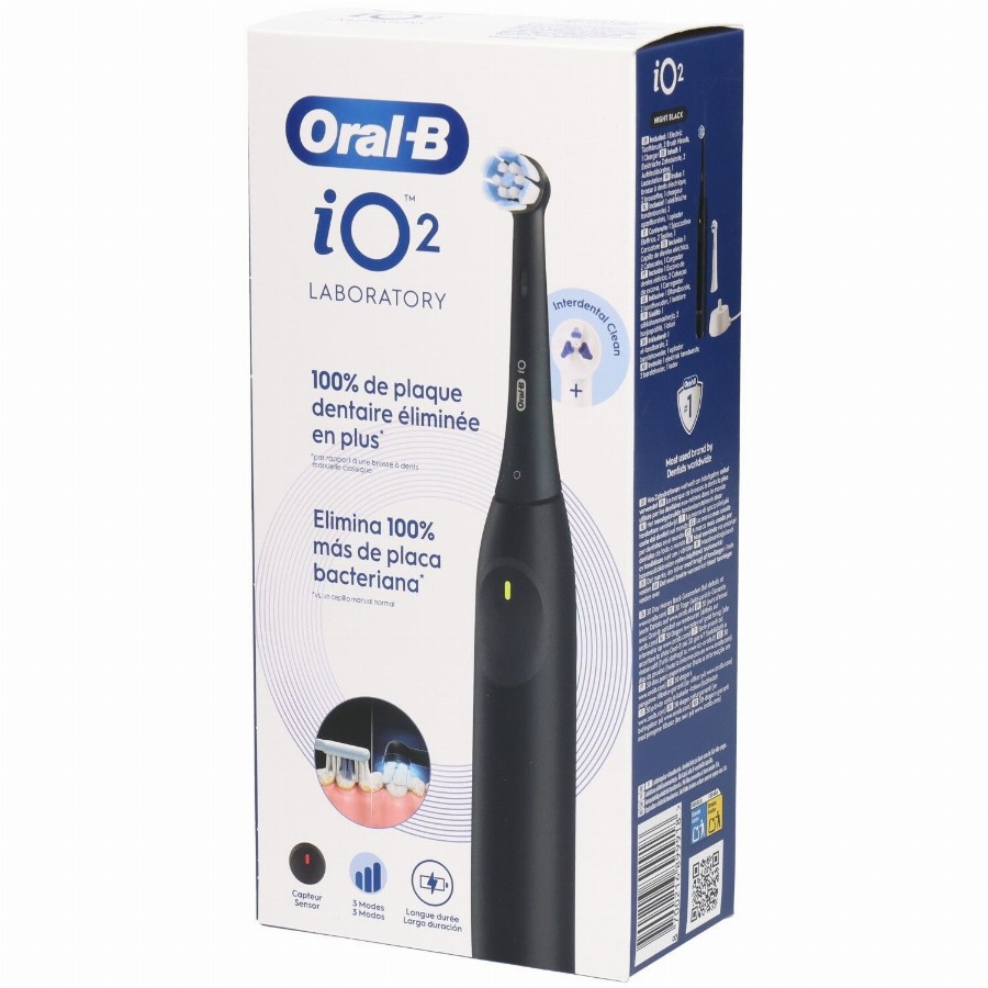Oral-B iO 2 Zwarte Elektrische Tandenborstel 1