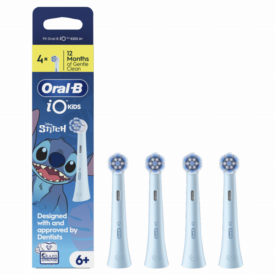 Oral-B iO Kids 6+ Disney Stitch opzetborstel voor elektrische tandenborstel 4 Tandenborstel