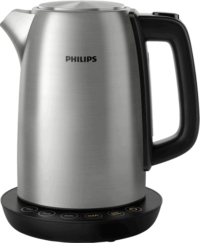 Philips HD9359/90 Avance Collection Waterkoker 1.7L 2200W RVS/Zwart