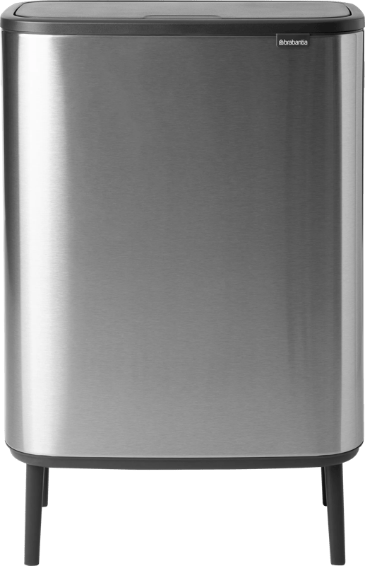 Brabantia Bo Touch Bin Hi Prullenbak 60 liter Matt Steel Fingerprint Proof