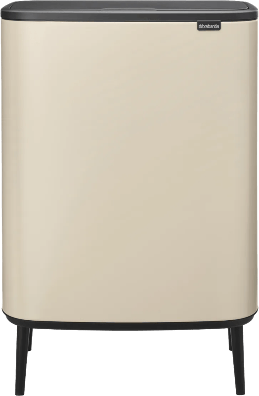 Brabantia Bo Touch Bin Hi Prullenbak 2 x 30 liter Soft Beige
