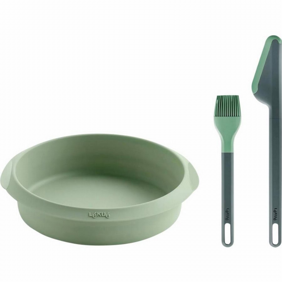 Lékué Hete lucht friteusen kookaccessoires BPA-vrij Groen
