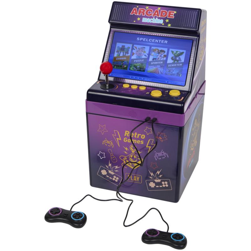 Arcadekast met 2 controllers