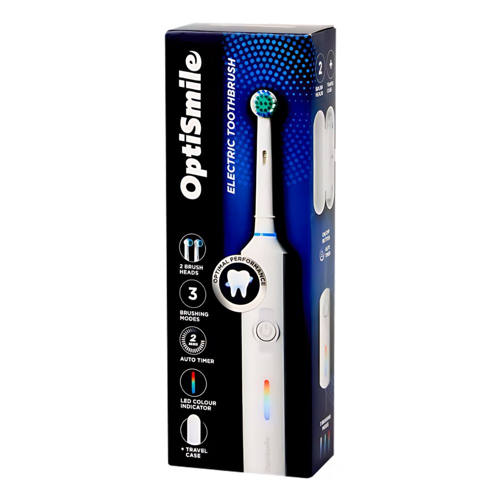 OptiSmile Elektrische Tandenborstel – 5-delig voor een grondige mondhygiëne 1 Set