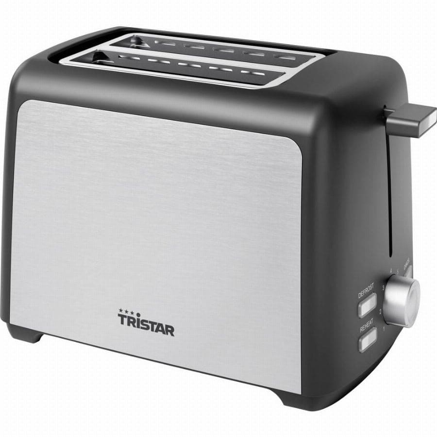 Tristar Broodrooster Met broodrekje RVS