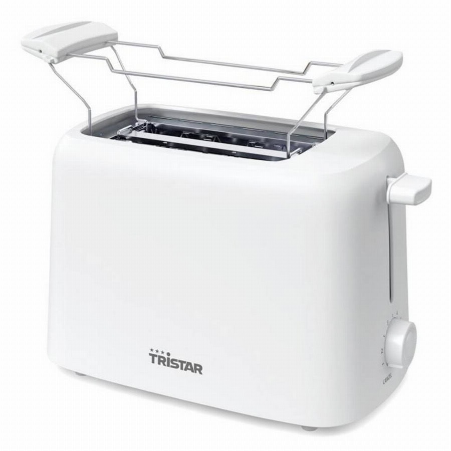 Tristar BR-1061 Broodrooster Met broodrekje, Toastfunctie, Oververhittingsbeveiliging Wit