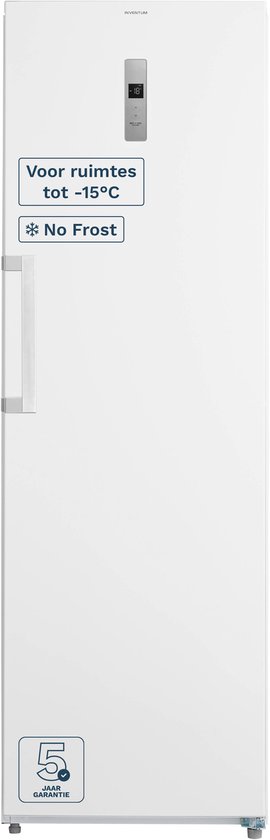 Inventum VR1850W - Vrijstaande Diepvriezer - Kastmodel - No Frost - 272 liter - 8 lades/vakken - Wit