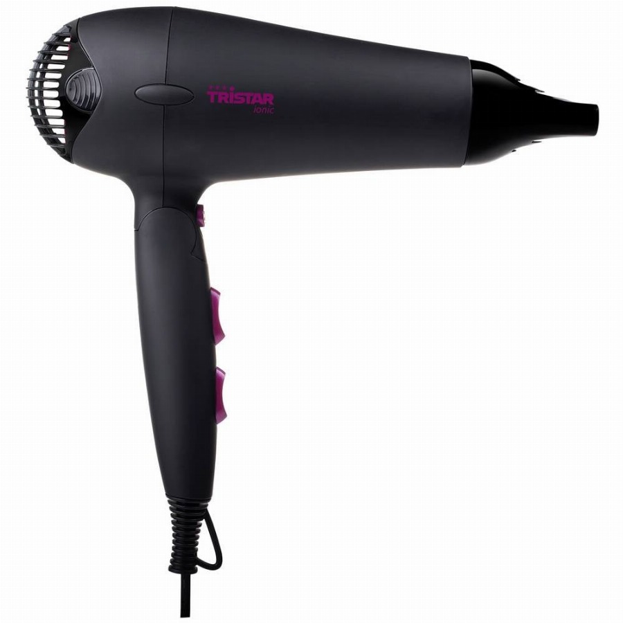 Tristar HD-2358 - Fohn 2000W - Concentrator en Diffuser - Coolshot - Inklapbaar handvat