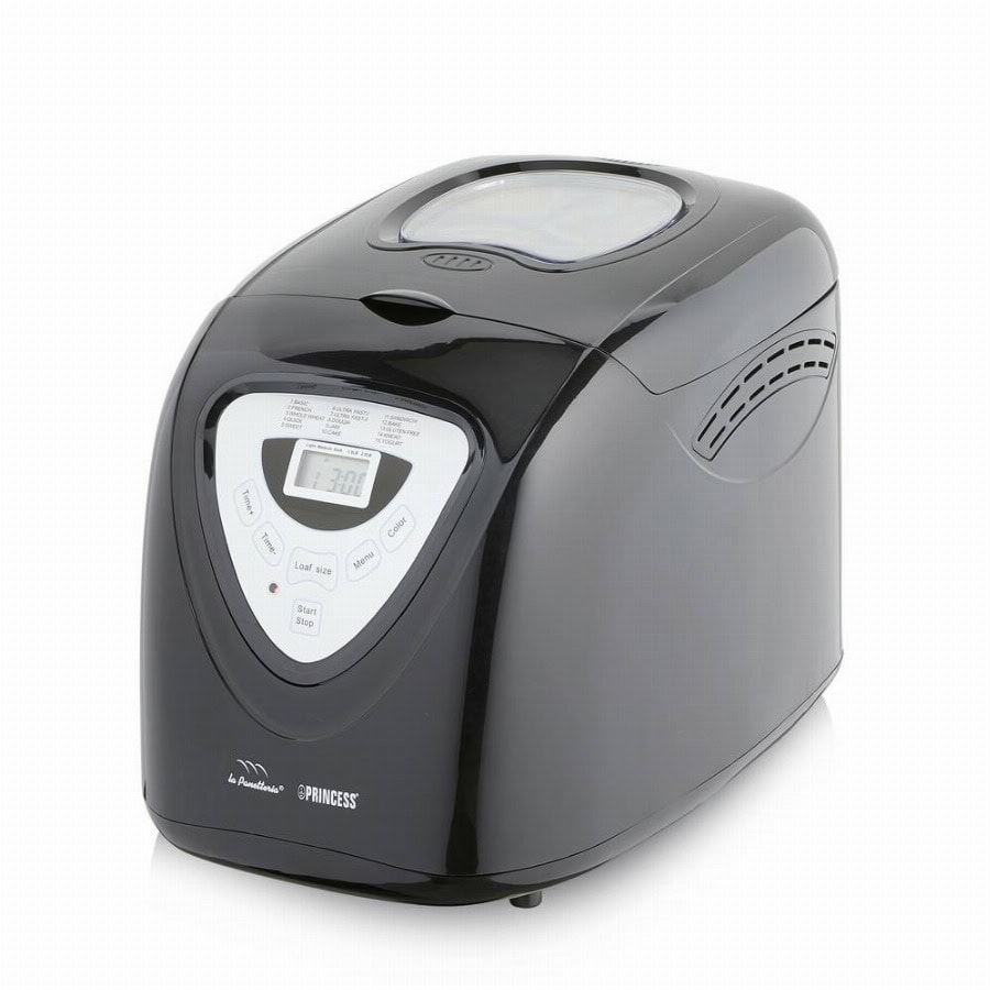Princess 152009 Broodbakmachine 900 g Zwart, Zilver