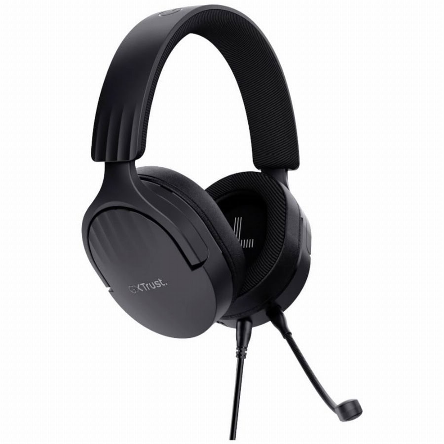 Trust GXT 489 Fayzo Over Ear headset Kabel Stereo Zwart Ruisonderdrukking (microfoon) Zwenkbare oorschelpen, Volumeregeling, Microfoon uitschakelbaar (mute),