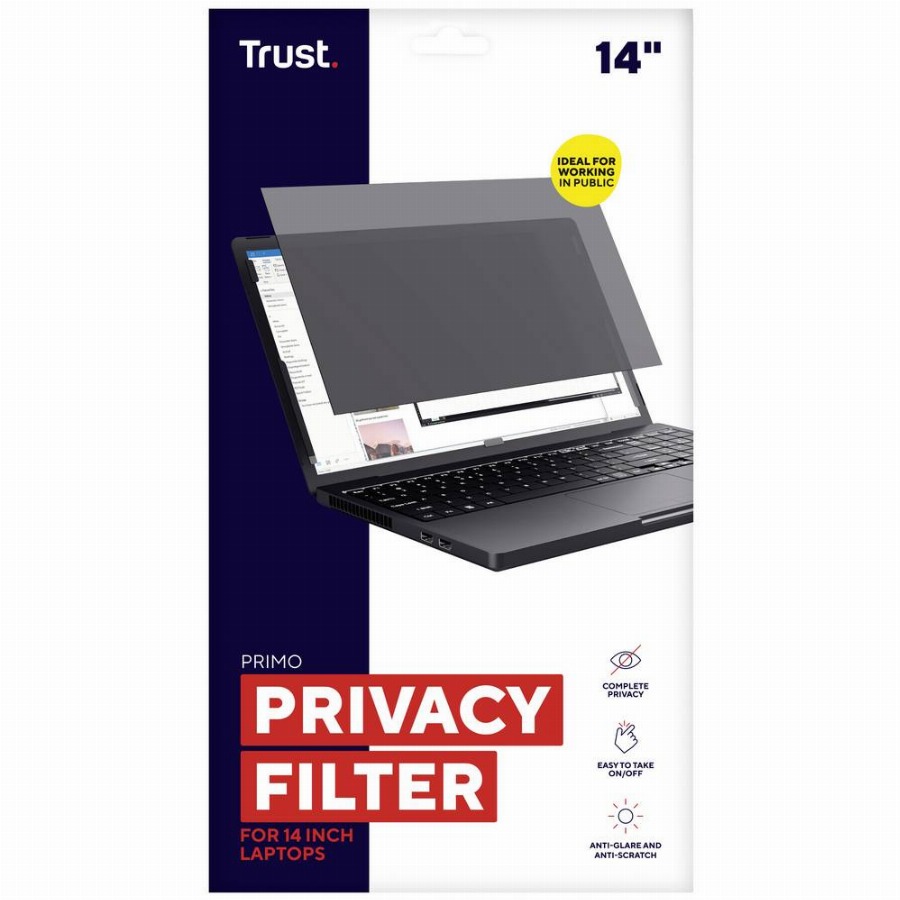 Trust Primo Privacy Filter voor 14 inch laptops