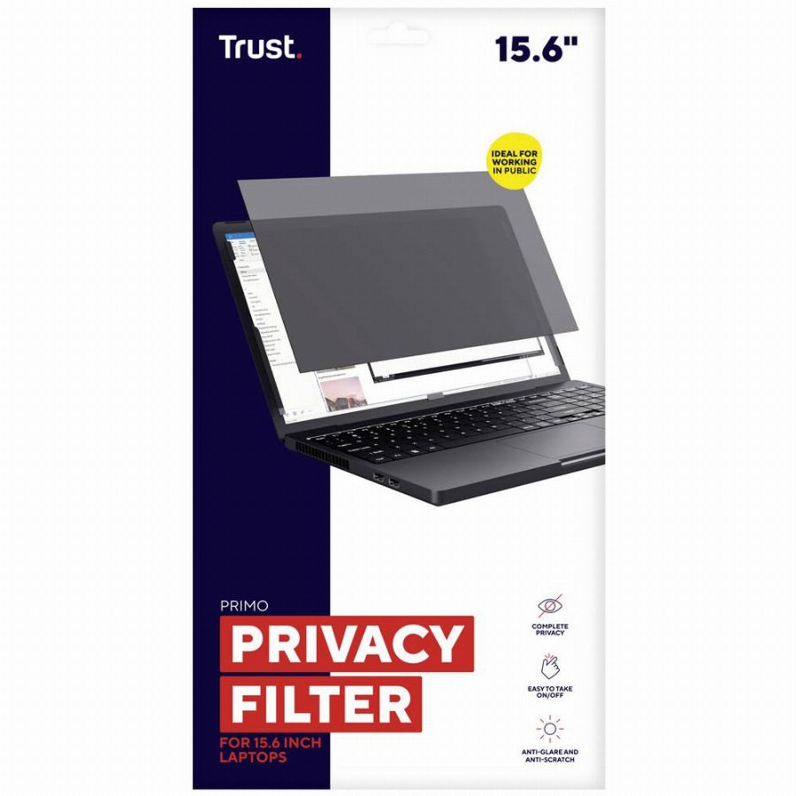 Trust Primo Privacy Filter voor 15,6 inch laptops