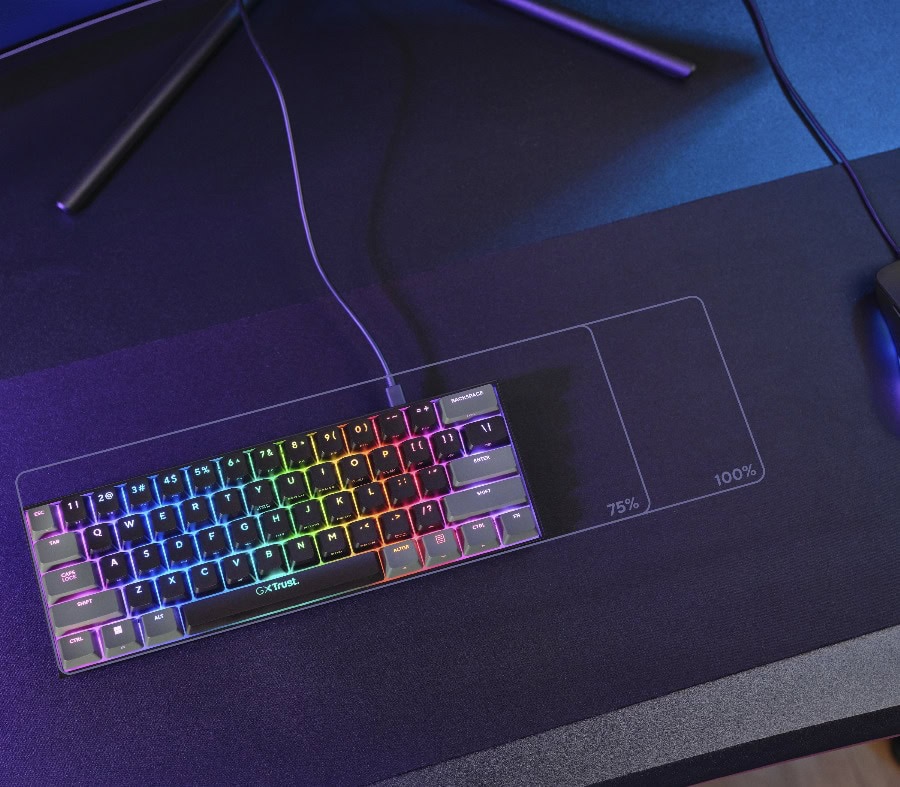 TRUST GXT867 ACIRA MINI AZERTY BE